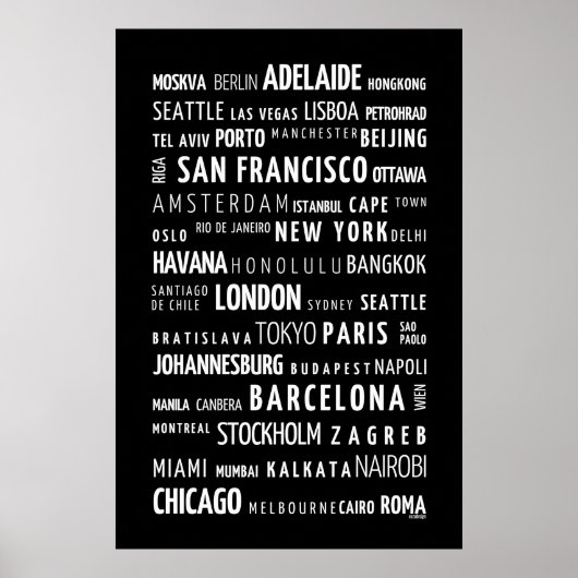 世界都市 ポスター (正面)