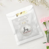 世界銀のクリスマスボエレガントールへの喜び フェイバーバッグ (封をした状態)