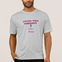 世界陸上ケニアランナー:大好き Tシャツ