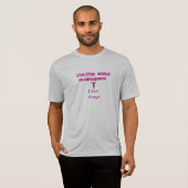 世界陸上ケニアランナー:大好き Tシャツ (正面フル)