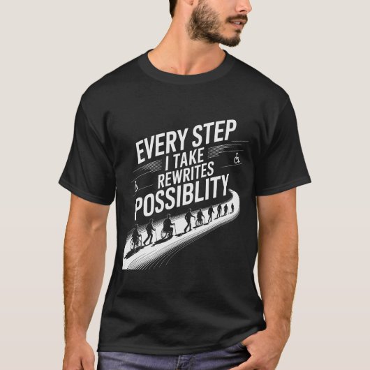 世界障害者デー エンパワーメント Tシャツ (正面)