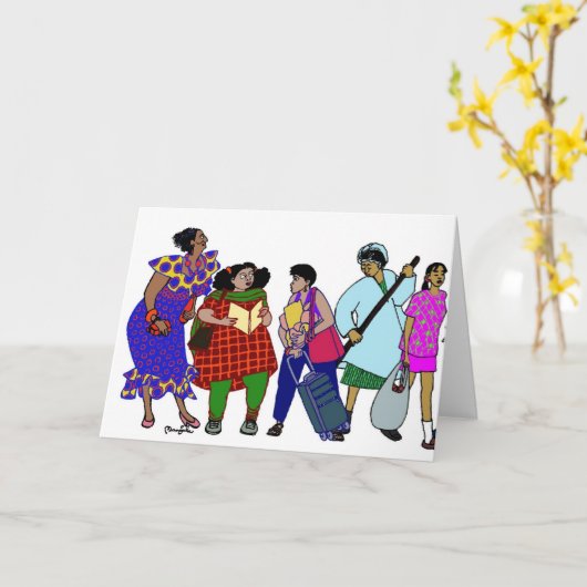 世界1の女性 カード (黄色い花)