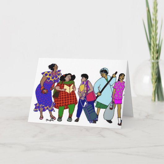 世界1の女性 カード (正面)