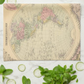 世界10 キッチンタオル (折り畳み)