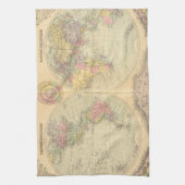 世界10 キッチンタオル (縦)