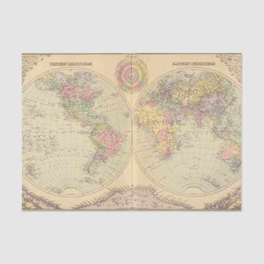 世界10 薄葉紙 (正面)