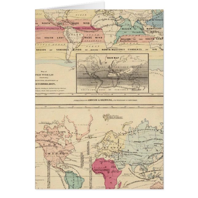世界2の地図 (正面)