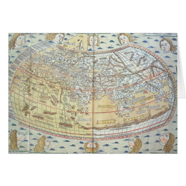 世界2の地図 (正面横)