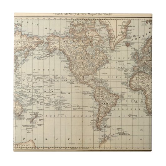 世界2の地図 タイル (正面)