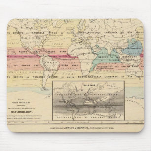 世界2の地図 マウスパッド