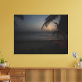 世界2祝：おやすみ玉月 キャンバスプリント (インサイチュ (リビング))