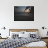 世界2祝：おやすみ玉月 キャンバスプリント (インサイチュ (寝室))