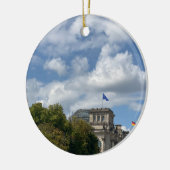 世界2祝：グリーンベルリン セラミックオーナメント (左)