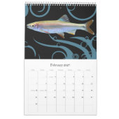 世界2010年の魚 カレンダー (2月 2027)