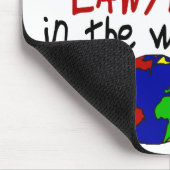 世界2 (お父さん)の最も最高のな弁護士 マウスパッド (コーナー)