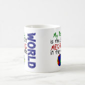 世界2 (お父さん)の最も最高のな整備士 コーヒーマグカップ (中央)