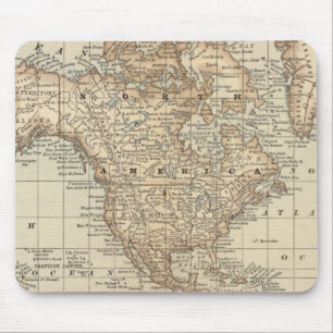 世界3の地図 マウスパッド