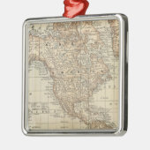 世界3の地図 メタルオーナメント (左)