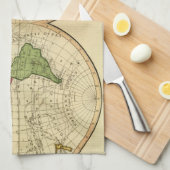 世界3 キッチンタオル (四つ折り)