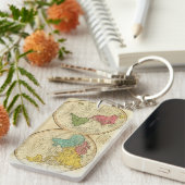 世界3 キーホルダー (正面右)