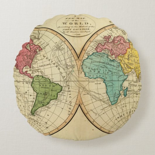 世界3 ラウンドクッション (正面)