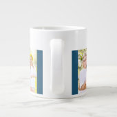 世界4最高のの写真にお目出とう ジャンボコーヒーマグカップ (裏面)