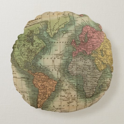 世界4 ラウンドクッション (正面)