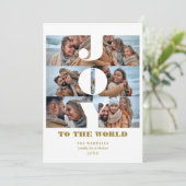 世界6枚の写真コラカスタムージュに喜び シーズンカード (スタンド正面)