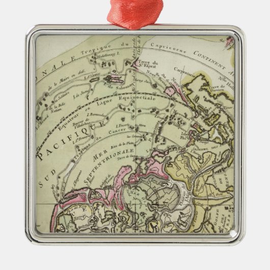 世界6 メタルオーナメント (正面)