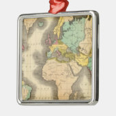 世界6 メタルオーナメント (左)