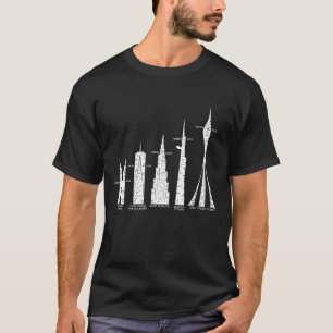 世界7大建物 Tシャツ