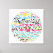 世界80日 キャンバスプリント (正面)