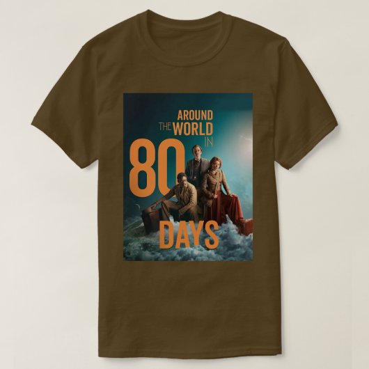 世界80日 Tシャツ (デザイン正面)