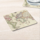 世界9 スクエアペーパーコースター (アングル)