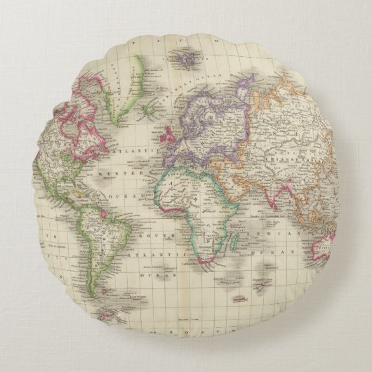 世界9 ラウンドクッション (正面)