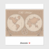 世界 シール (シート)