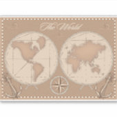 世界 シール (正面)