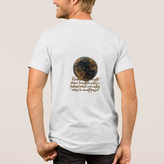 世界 トライブレンドＴシャツ (裏面)