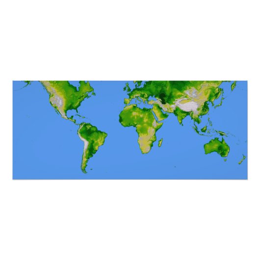 世界 フォトプリント            (正面)