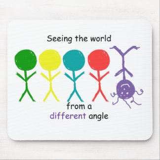 世界-マウスパッド--を見ます マウスパッド