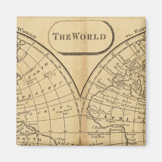 世界 マグネット (正面)