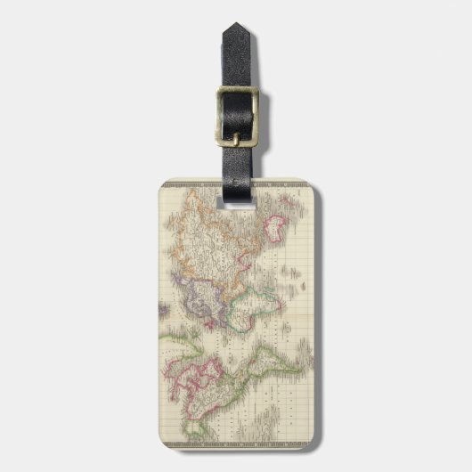 世界 ラゲッジタグ (正面縦)