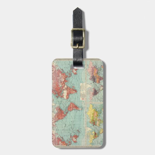 世界-商業 ラゲッジタグ (正面縦)