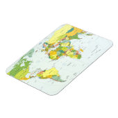 世界+地図+地球+国+地図帳 マグネット (左側)
