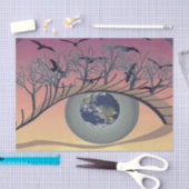 世界、地球、環境に目を向ける – 気候 薄葉紙 (クラフト)