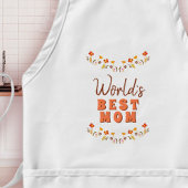 世界`最高のs  Mom FlowersフローラMother`s Day  スタンダードエプロン