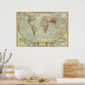 世界 – 気候変動 ポスター (キッチン)