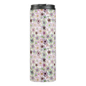 世界˙犬最高の母の花のパターン写真 タンブラー (裏面)