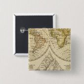 世界 缶バッジ (正面&裏面)