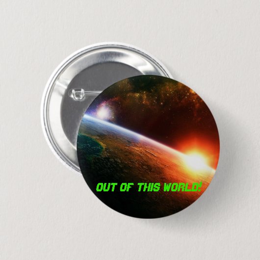 世界 缶バッジ (正面&裏面)